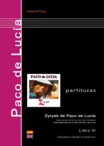 ZyRYAB - Libro de partituras - Paco de Lucía