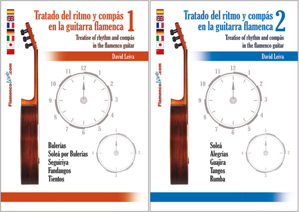 Tratado del ritmo y compás en la Guitarra Flamenca - Pack Vol 1& 2 - David Leiva