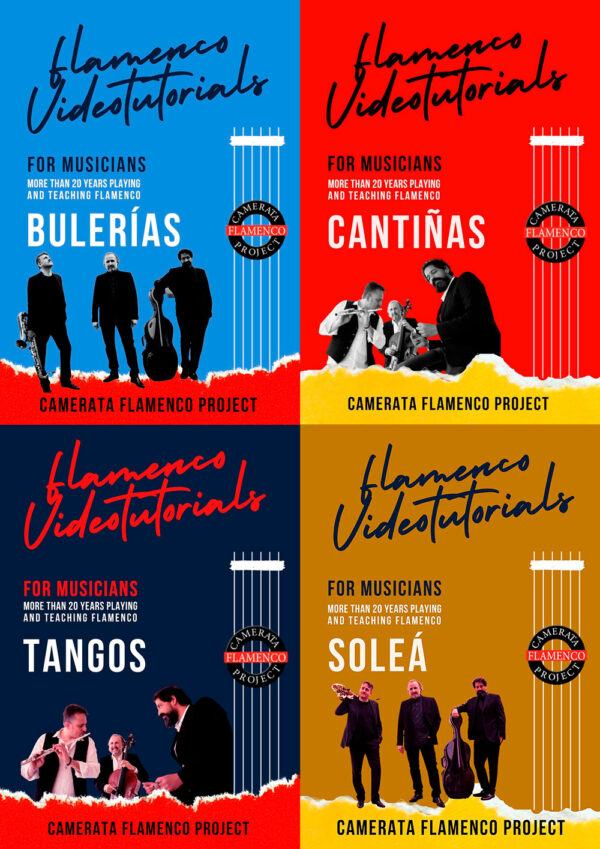 PACK (Soleá, Tangos, Bulerías & Cantiñas)- Videotutorial - Camerata Flamenco Project