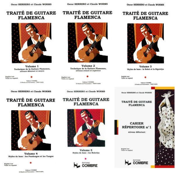 Tratado de la Guitarra Flamenca - Pack - Oscar Herrero y Claude Worms