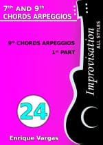 - 24 - 9th CHORDS ARPEGGIOS, 1ST PART - Guitar Improvisation -All styles- by Enrique Vargas